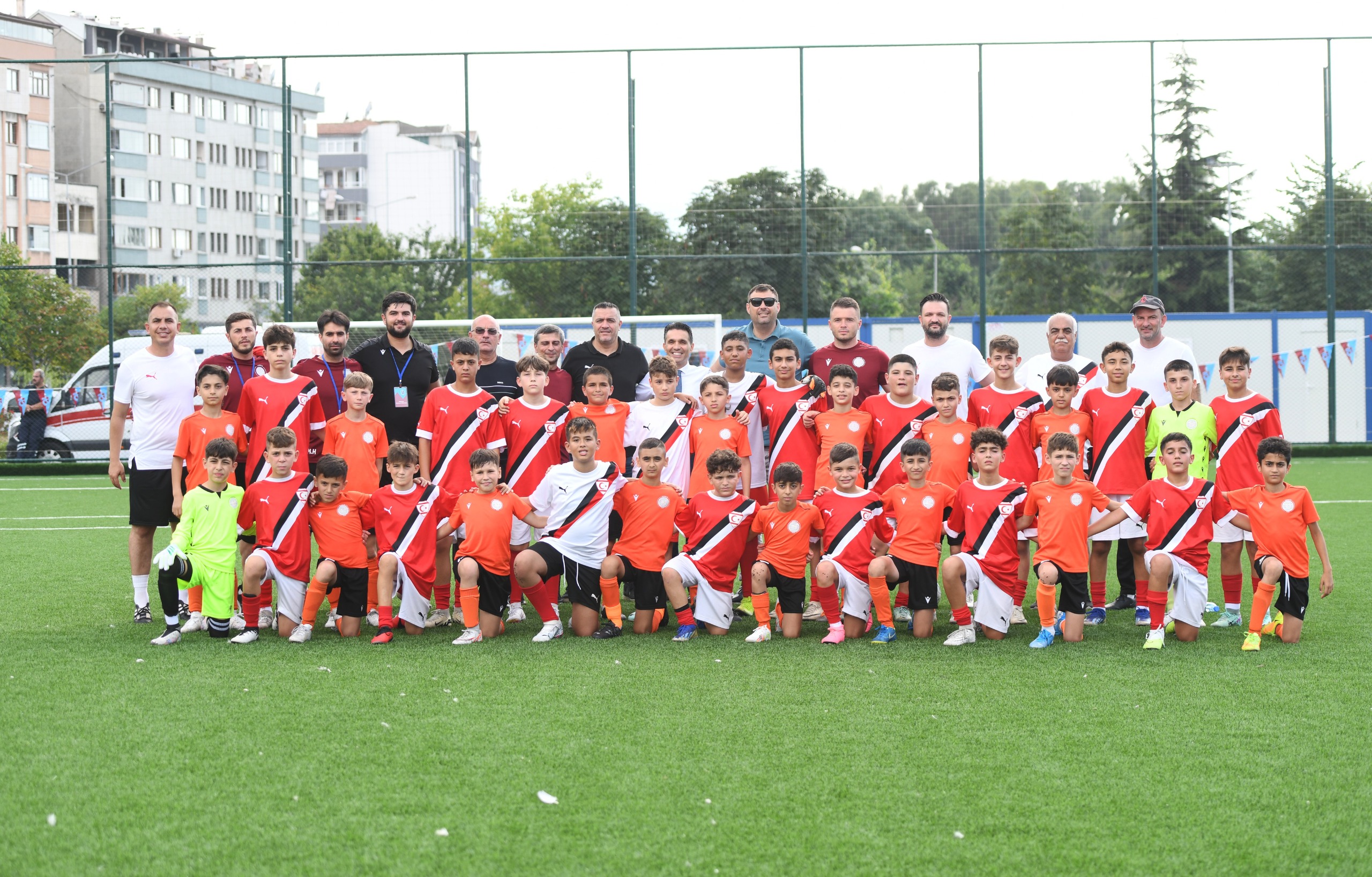 KKTC U12 Milli Takımı, Azerbaycan'ın Ulduz takımı ile karşılaştı
